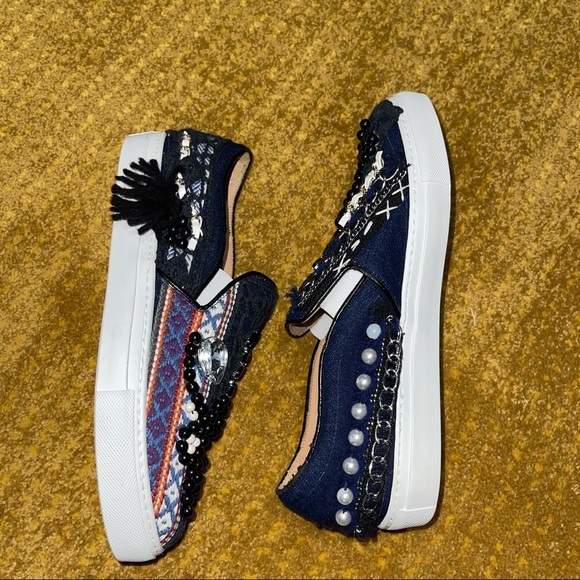 L'Autre Chose Womens Loafers Slip In 41 $500+ - Picture 2 of 7